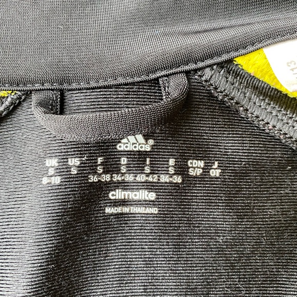 Adidas Climalite zip up track Jacket size Small - Picture 4 of 12